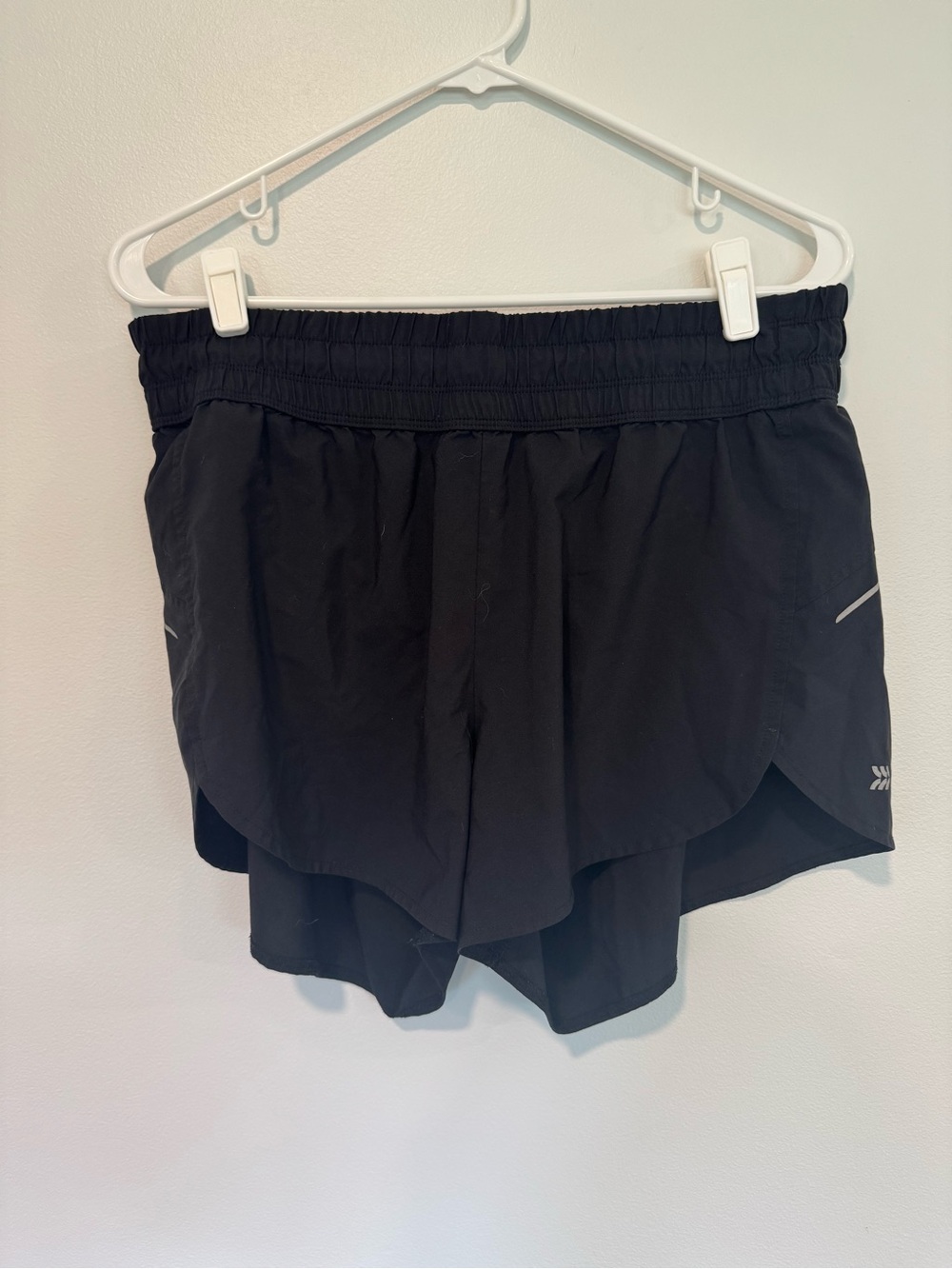 all in motion Black Athletic Running Shorts